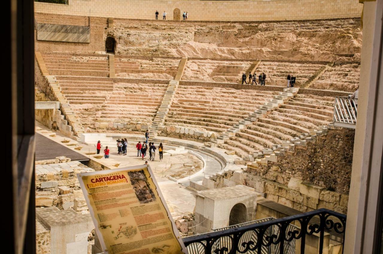 Apartamentos Teatro Romano Cartagena Esterno foto