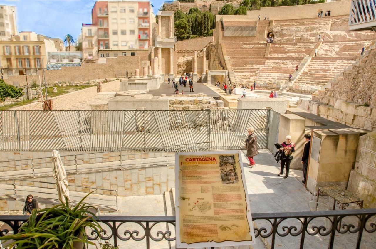 Apartamentos Teatro Romano Cartagena Esterno foto