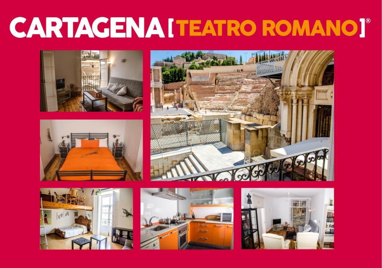 Apartamentos Teatro Romano Cartagena Esterno foto